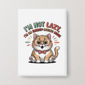 Cat in Energy Saving Mode Button (Voorkant)