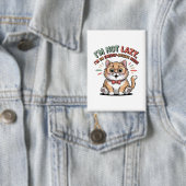 Cat in Energy Saving Mode Button (Insitu)