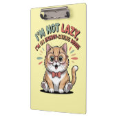 Cat in Energy Saving Mode Klembord (Links)