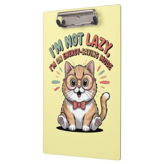 Cat in Energy Saving Mode Klembord (Links)