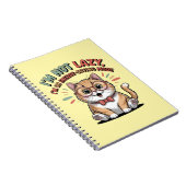 Cat in Energy Saving Mode Notitieboek (Rechterzijde)