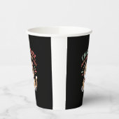 Cat in Energy Saving Mode Papieren Bekers (Links)