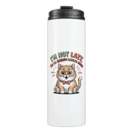 Cat in Energy Saving Mode Thermosbeker