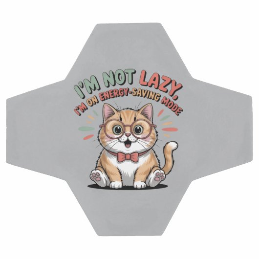 Cat in Energy Saving Mode Voetbal (Enkel)