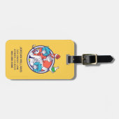 Cat in het Pet & Lab Tech One Lab Tech Two Bagagelabel (Voorkant horizontaal)