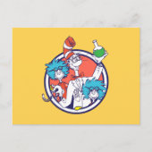 Cat in het Pet & Lab Tech One Lab Tech Two Briefkaart (Voorkant)