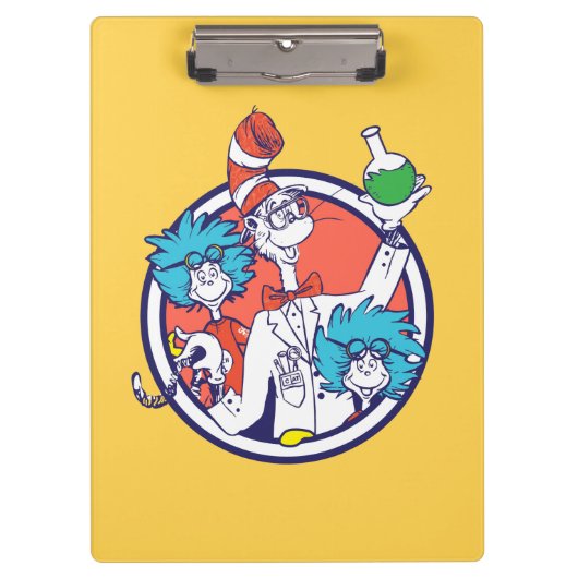 Cat in het Pet & Lab Tech One Lab Tech Two Klembord (Voorkant)