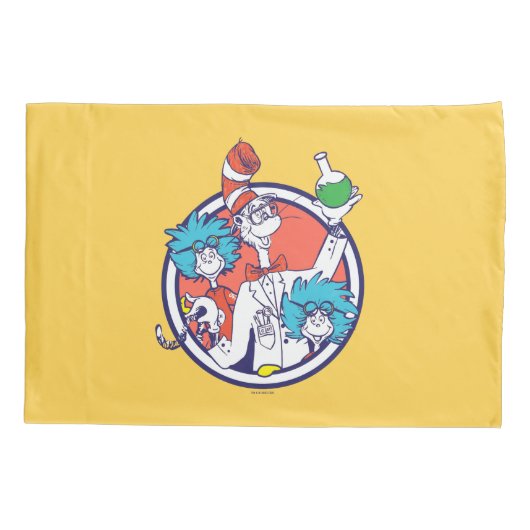 Cat in het Pet & Lab Tech One Lab Tech Two Kussensloop (Achterkant)