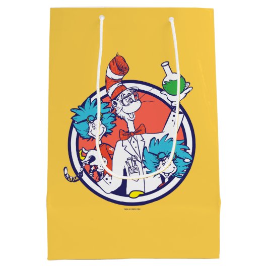 Cat in het Pet & Lab Tech One Lab Tech Two Medium Cadeauzakje (Achterkant)