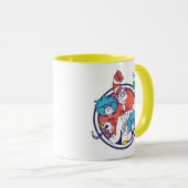 Cat in het Pet & Lab Tech One Lab Tech Two Mok (Voorkant rechts)