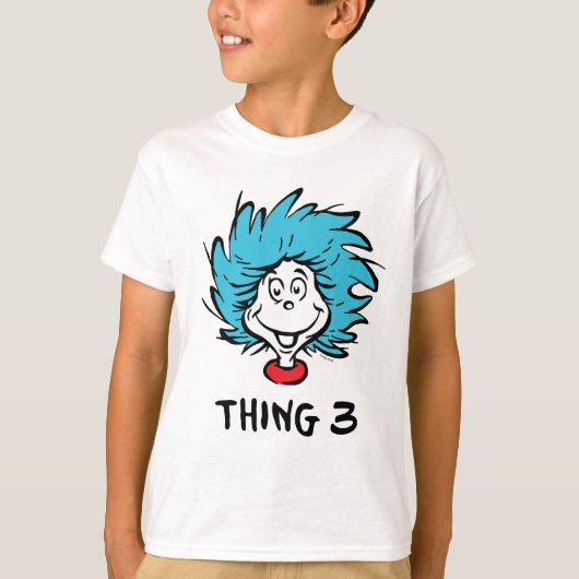 Cat in het Pet Thing One Thing Two - Aangepast din T-shirt (Voorkant)