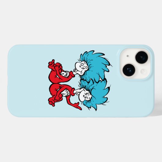 Cat in het Pet Thing One & Thing Two Case-Mate iPhone Case (Achterkant (horizontaal))