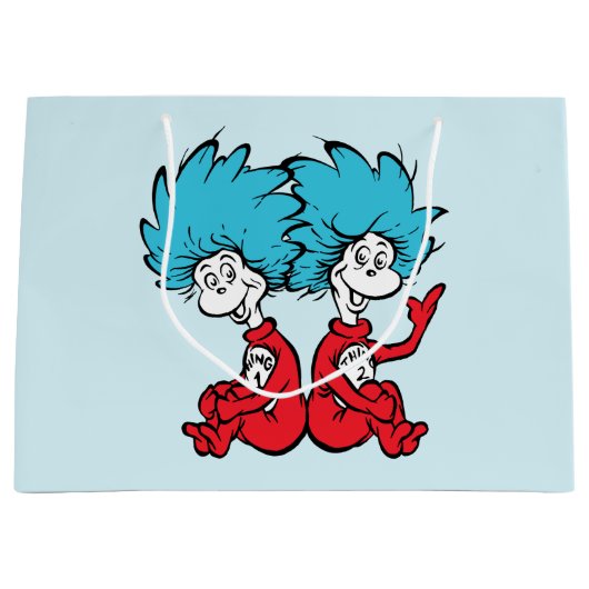 Cat in het Pet Thing One & Thing Two Groot Cadeauzakje (Voorkant)