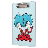 Cat in het Pet Thing One & Thing Two Klembord (Links)