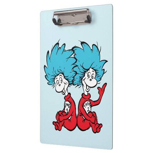 Cat in het Pet Thing One & Thing Two Klembord (Links)