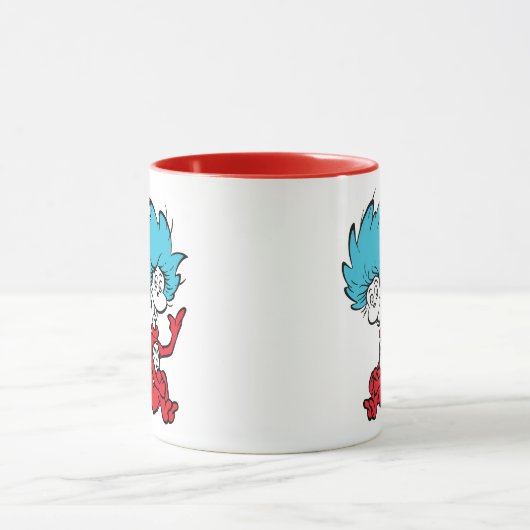 Cat in het Pet Thing One & Thing Two Mok (Midden)