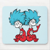 Cat in het Pet Thing One & Thing Two Muismat (Voorkant)