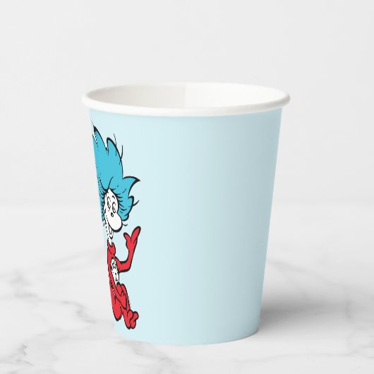 Cat in het Pet Thing One & Thing Two Papieren Bekers (Links)