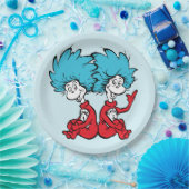 Cat in het Pet Thing One & Thing Two Papieren Bordje (Feest)