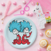 Cat in het Pet Thing One & Thing Two Papieren Bordje (Feest)