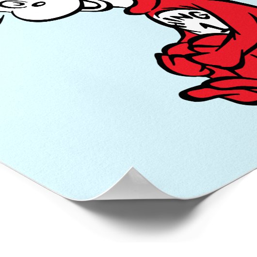 Cat in het Pet Thing One & Thing Two Poster (Hoek)