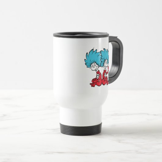 Cat in het Pet Thing One & Thing Two Reisbeker (Voorkant rechts)