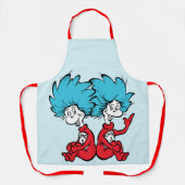 Cat in het Pet Thing One & Thing Two Schort (Voorkant)