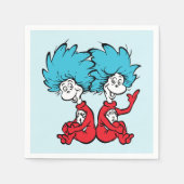 Cat in het Pet Thing One & Thing Two Servet (Voorkant)