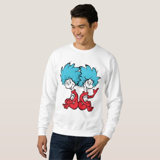 Cat in het Pet Thing One & Thing Two Trui (Voorkant volledig)