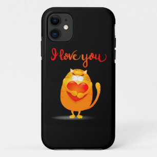 Cat in Love iPhone / iPad case