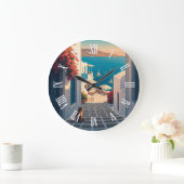 Cat in Mykonos Greece Cyclades Travel Sunset Grote Klok (Huis)