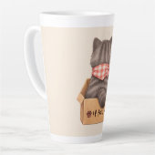 Cat in The Box Latte Mok (Linkerhoek)