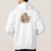 Cat in the Box Shirt (Achterkant)