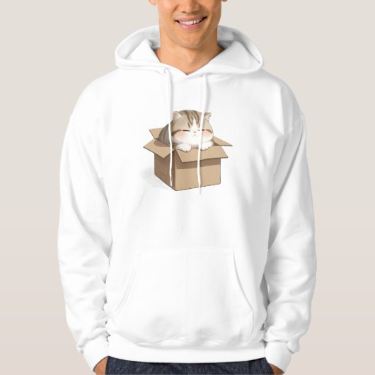 Cat in the Box Shirt (Voorkant)