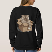 Cat in the Box Shirt (Achterkant)