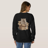 Cat in the Box Shirt (Achterkant volledig)