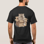 Cat in the Box Shirt (Achterkant)
