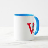 Cat in the Hat Balancing Act Monogram V Mok (Voorkant rechts)