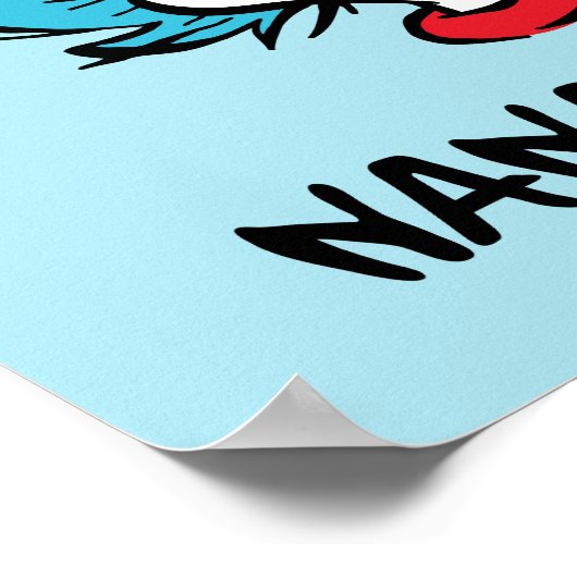 Cat in the Hat | Thing 1 Thing 2 - Nana Thing Poster (Hoek)