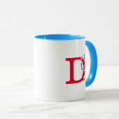 Cat in the Pet Balancing Act Monogram D Mok (Voorkant rechts)