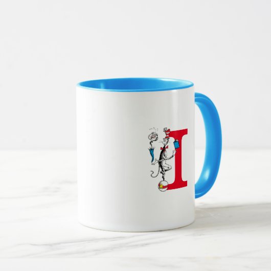 Cat in the Pet Balancing Act Monogram I Mok (Voorkant rechts)