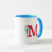 Cat in the Pet Balancing Act Monogram M Mok (Voorkant rechts)