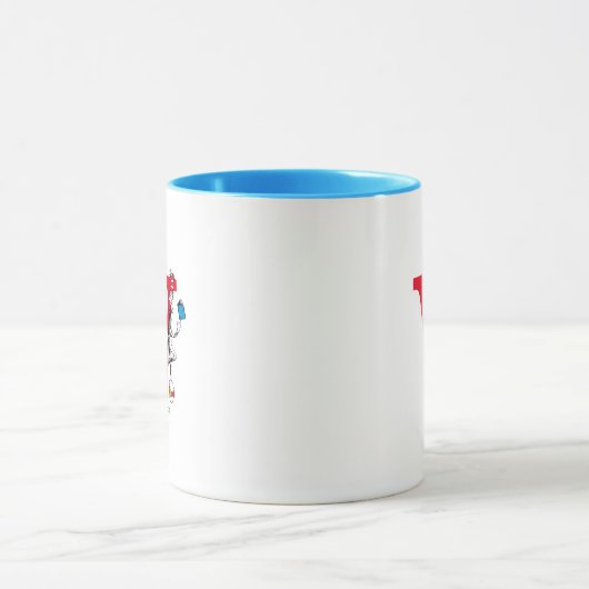 Cat in the Pet Balancing Act Monogram V Mok (Midden)