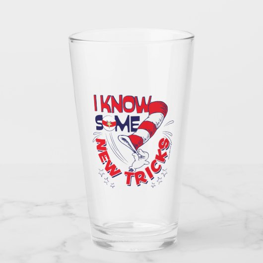 Cat in the Pet Ik ken een aantal nieuwe trucs Glas (Voorkant)