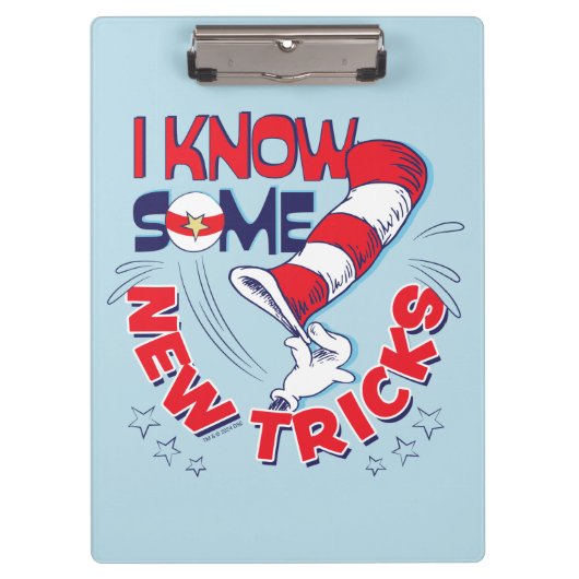 Cat in the Pet Ik ken een aantal nieuwe trucs Klembord (Voorkant)