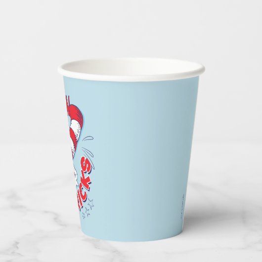 Cat in the Pet Ik ken een aantal nieuwe trucs Papieren Bekers (Achterkant)