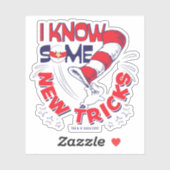 Cat in the Pet Ik ken een aantal nieuwe trucs Sticker (Vel)