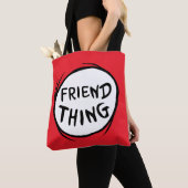 Cat in the Pet Thing One Thing Two - Vriend Ding Tote Bag (Dichtbij)