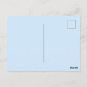 Cat in the Window  Briefkaart (Achterkant)