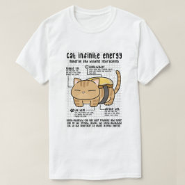 Cat Infinite Energy Butter Toast T-shirt
